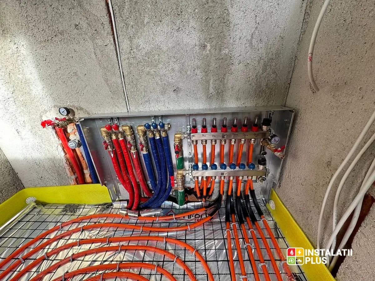 Încălzire în pardoseală și sanitare în Balotești