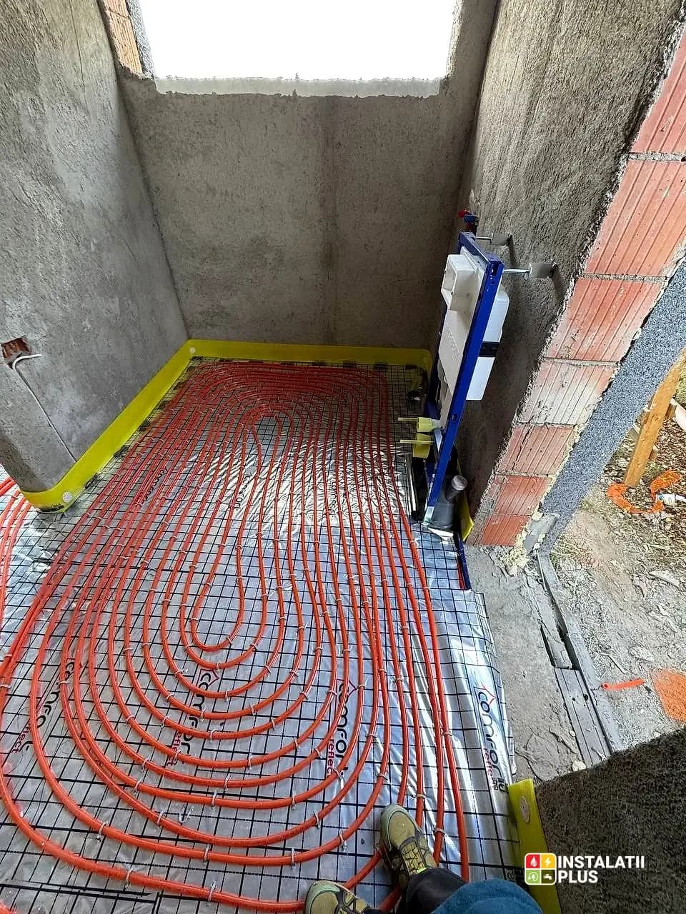 Încălzire în pardoseală și sanitare în Balotești — Balotești, jud. Ilfov — foto 3