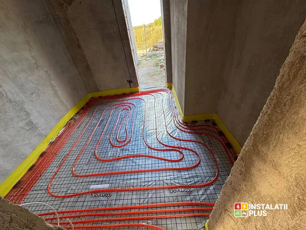 Încălzire în pardoseală și sanitare în Balotești — Balotești, jud. Ilfov — foto 10