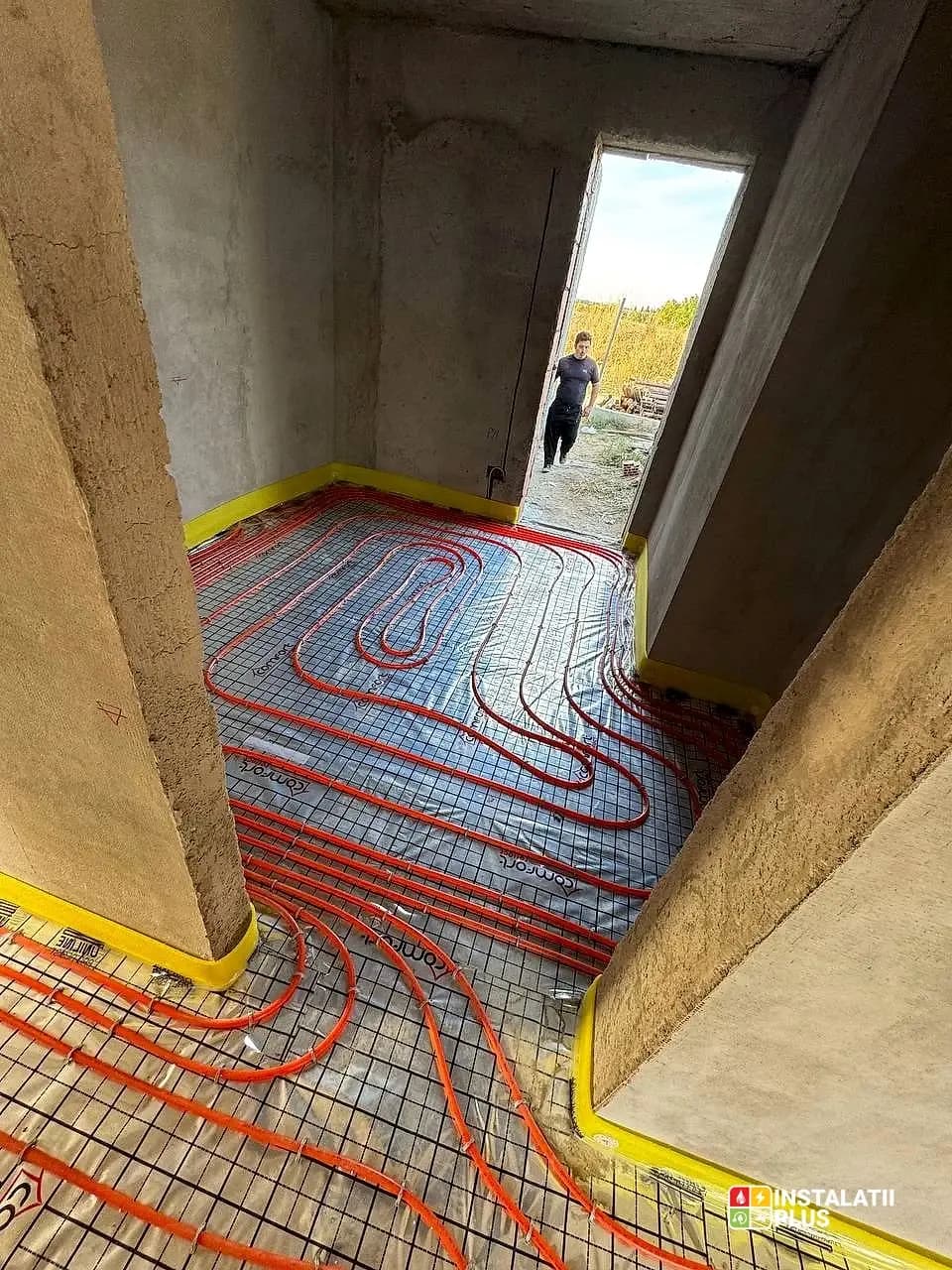 Încălzire în pardoseală și sanitare în Balotești — Balotești, jud. Ilfov — foto 17