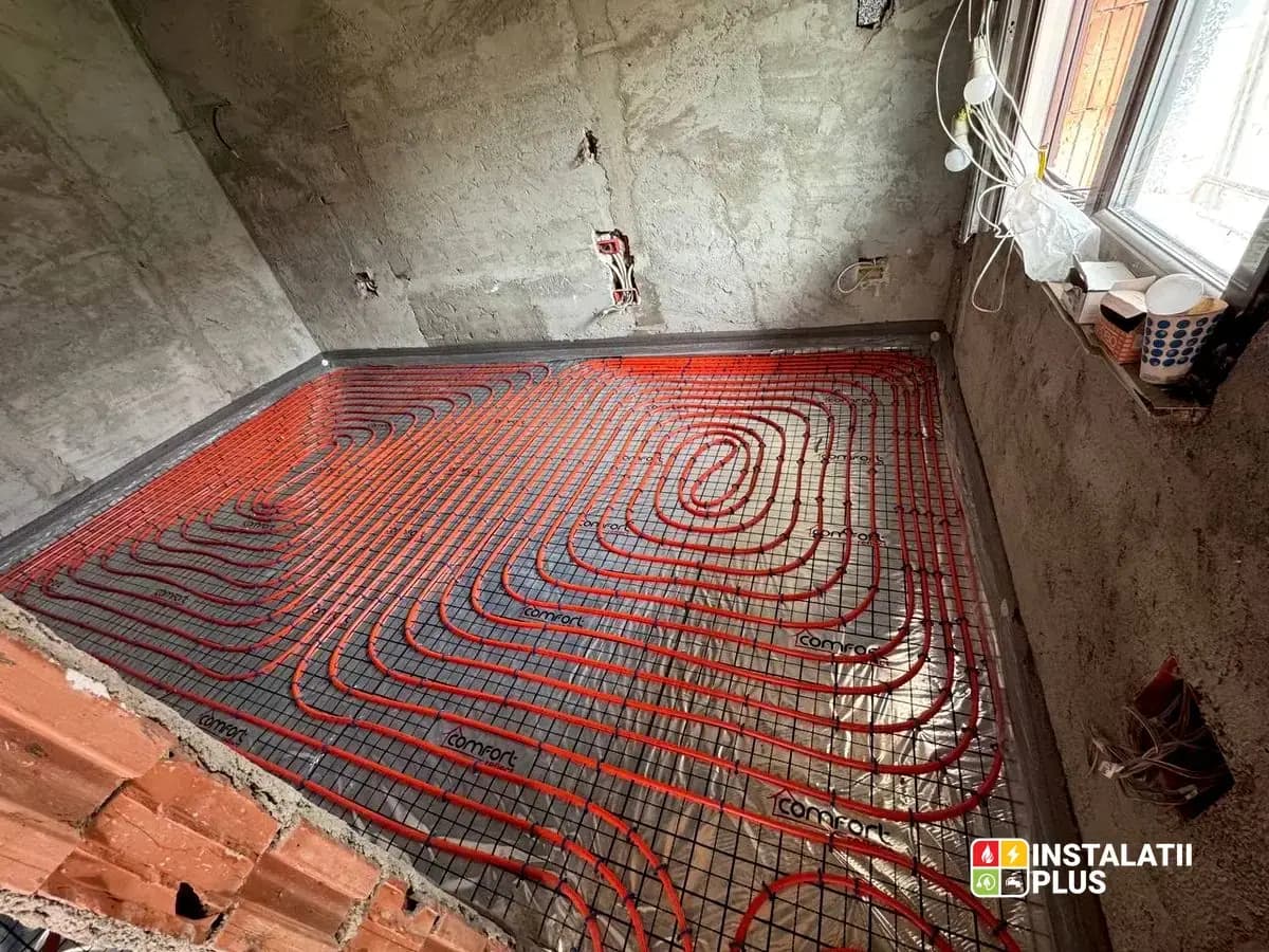 Instalație sanitară fără îmbinări și încălzire în pardoseală Bod — Bod — foto 4